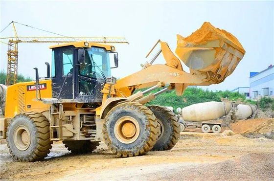 Mini carregador de rodas hidráulicas de 5 toneladas XCM-G LW500FN para bomba hidráulica superior em construção