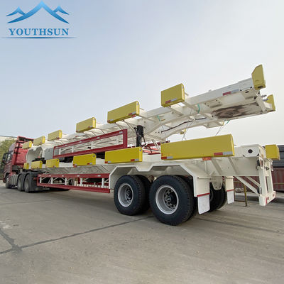 Semi-remolque terminal de 45 toneladas 60 toneladas para contêineres de 40 pés