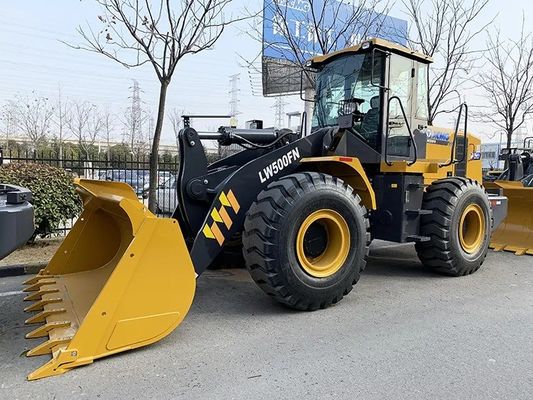 Mini carregador de rodas hidráulicas de 5 toneladas XCM-G LW500FN para bomba hidráulica superior em construção