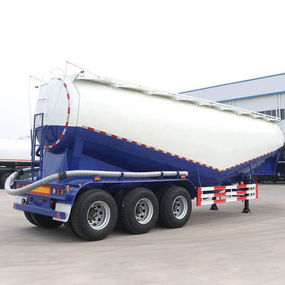 90 /50 King Pin 3 eixos 40CBM 45CBM Semirreboque de cimento para transporte seguro de cimento