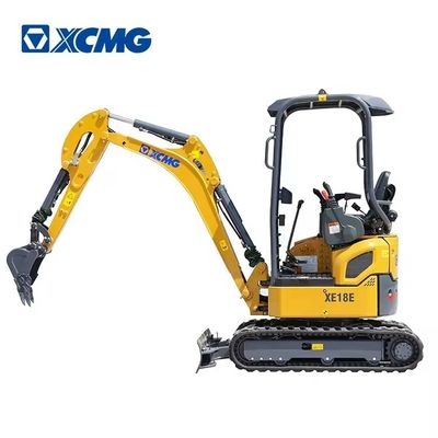 Pequena escavadeira XE18E Excavadora de 2 toneladas com válvula hidráulica e raio máximo de escavação de 3900 mm
