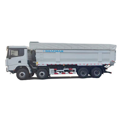 Shacman X3000 8X4 U Dump Truck Automático Esquerda Assentos normais
