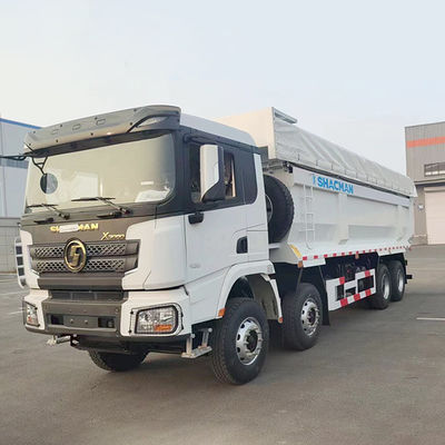 Shacman X3000 8X4 U Dump Truck Automático Esquerda Assentos normais