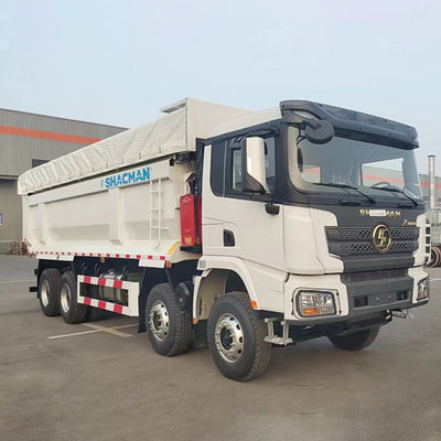 Shacman X3000 8X4 U Dump Truck Automático Esquerda Assentos normais