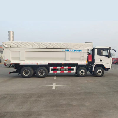 Shacman X3000 8X4 U Dump Truck Automático Esquerda Assentos normais