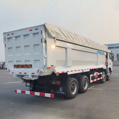 Shacman X3000 8X4 U Dump Truck Automático Esquerda Assentos normais