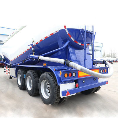 Caminhão para caminhão, tanque de cimento de aço, semi-reboque de qualquer cor com aço, Q345
