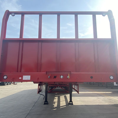 13000*2550*2280mm 3 eixos Semi-reboque de carga 60tons Q345 ou HG700