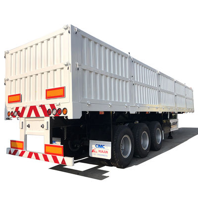 13T/14T/16T/20T BPW/FUWA Semirreboque de três eixos com parede lateral