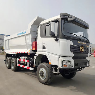 6x4 U-Shaped White X3000 Dumper Truck para Segmento de camiões pesados Velocidade máxima 40-55/75 KM/h