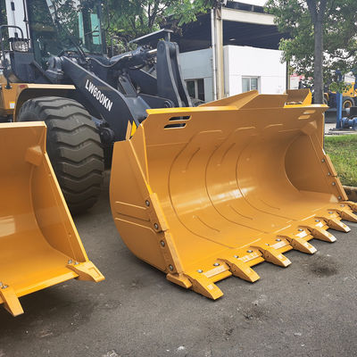 6 toneladas XCM-G LW600KN Carregador de rodas Tamanho do pneu 23.5-25 Projetado 178kw