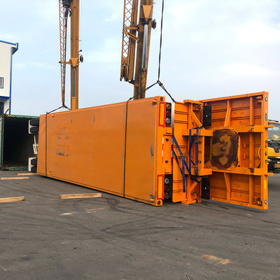 Container Shipping CIMC 20ft Container Flatbed Semi Trailer com 12uints Twist Locks