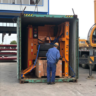 Container Shipping CIMC 20ft Container Flatbed Semi Trailer com 12uints Twist Locks