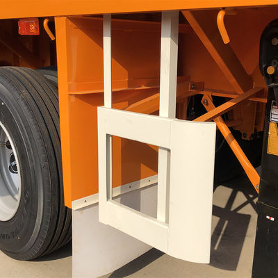 Container Shipping CIMC 20ft Container Flatbed Semi Trailer com 12uints Twist Locks