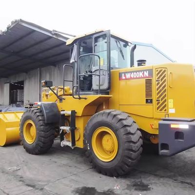 92 KW carregador frontal LW400FN 4 toneladas tractor carregador de rodas projetado 23.5-25