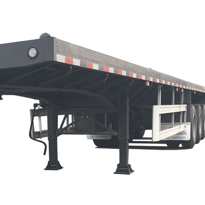 12400*2500*1580mm, 12400*2500*1580mm CIMC 3 eixos Container Semi-remolque 60tons