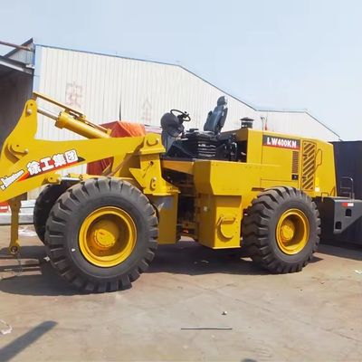 92 KW carregador frontal LW400FN 4 toneladas tractor carregador de rodas projetado 23.5-25