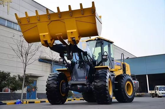 8000*3016*3515 Dimensão LW500F Carregador de rodas 5 toneladas Carregador de minas Weichai/Cummins Motor