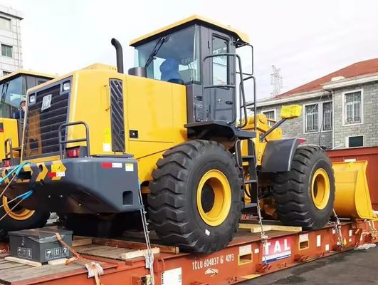 8000*3016*3515 Dimensão LW500F Carregador de rodas 5 toneladas Carregador de minas Weichai/Cummins Motor