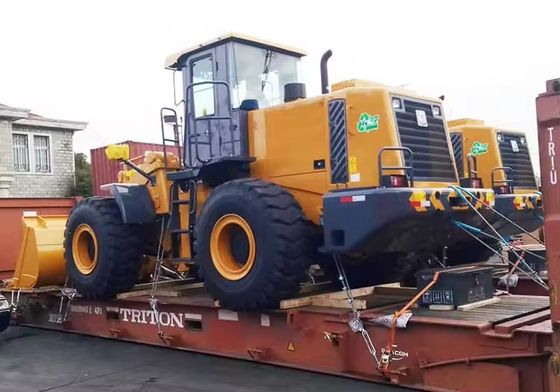 8000*3016*3515 Dimensão LW500F Carregador de rodas 5 toneladas Carregador de minas Weichai/Cummins Motor