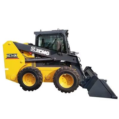 75 KW Xugong XC740K XC760K Pequeno carregador de retroescavadeira Tractor Slip Loader para construção