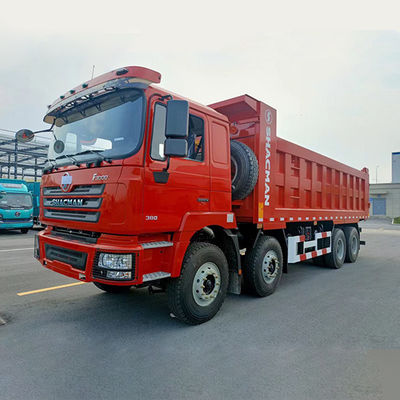 15-20T Left Shacman 8X4 F3000 X3000 camião de descarga para caixa de velocidades rápida