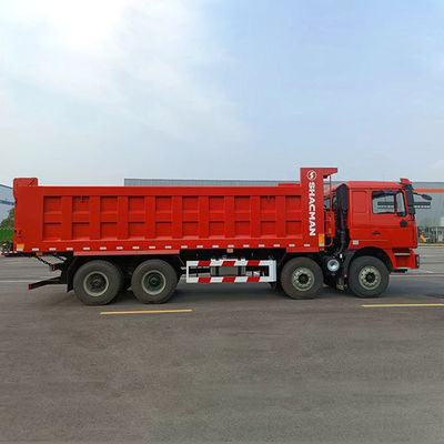 15-20T Left Shacman 8X4 F3000 X3000 camião de descarga para caixa de velocidades rápida