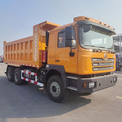 Shacman Dump Trucks 300-400L Capacidade do tanque de combustível e tipo de combustível diesel com 2 assentos