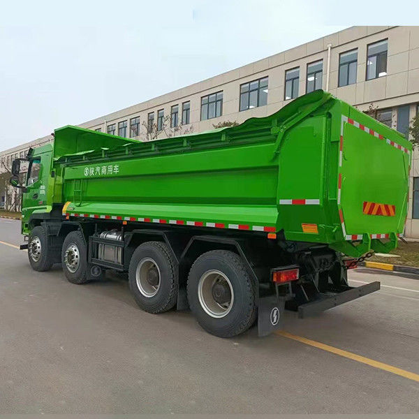 12 Forward Shift Shacman 8X4 Flat Cab U Shape H3000 F3000 Dump Truck para área de mineração